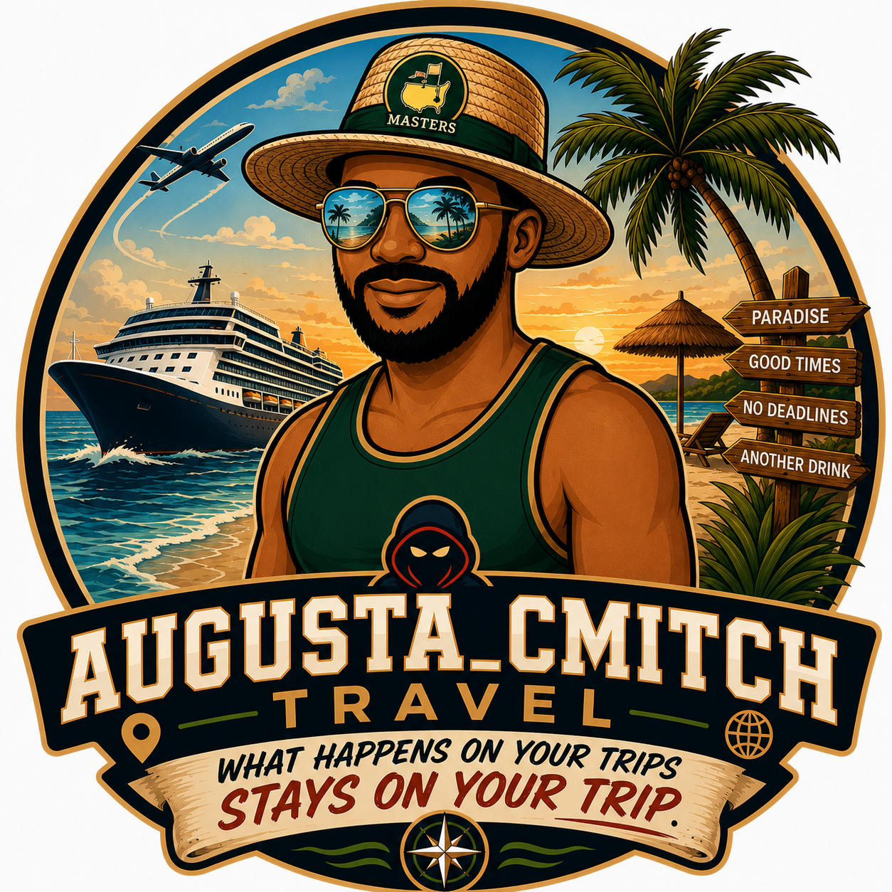 Augusta C Mitch Travel Logo